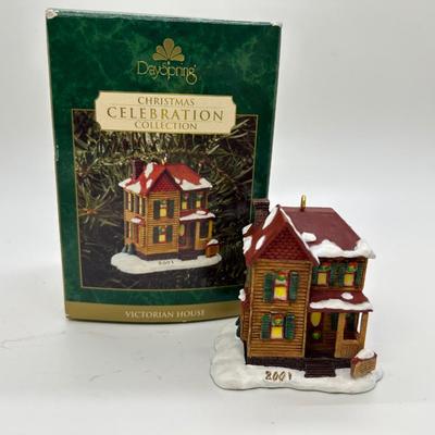 Day Spring Christmas Celebration Religious Quote Collection 2001 Victorian House