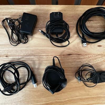 Assorted Chargers & Cables