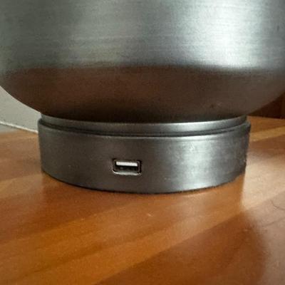 Grey Lamp with Shade