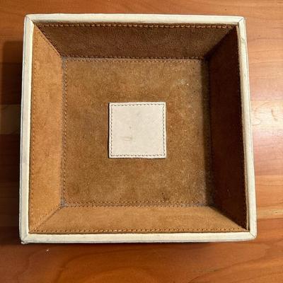 Trays and Leather