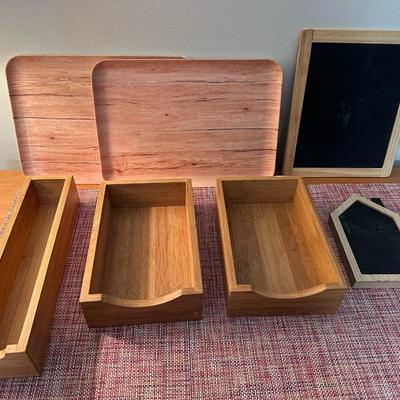 Trays & Chalkboards