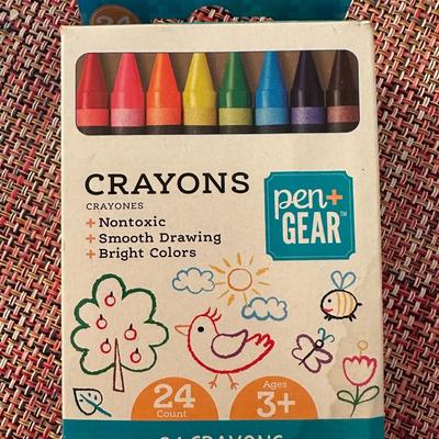 Crayons, Markers & Pens