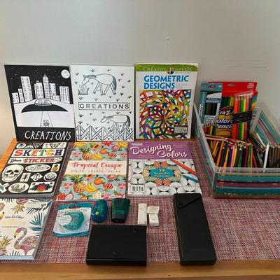 Coloring Books & Supplies