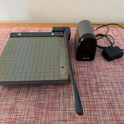 Paper Cutter and Sharpener