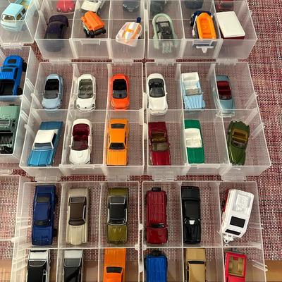 Asst Toy Cars with Bins
