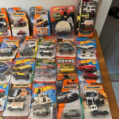 45 Hot Wheels, Matchbox Cars