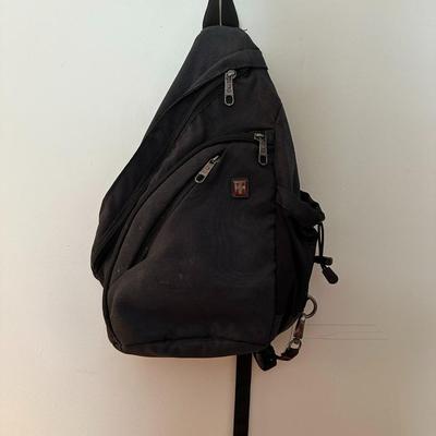 Assortment of 6 Bags, including Like-New Backpack, Sling Bag, and Tote Briefcase