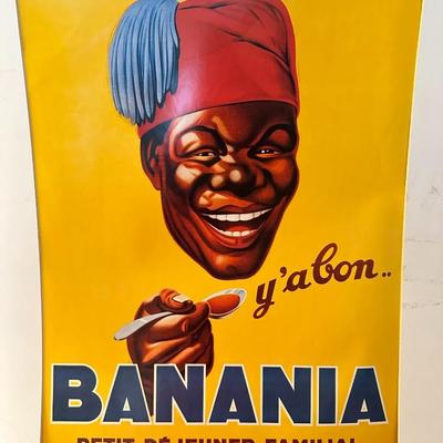 Banania Print w/mat