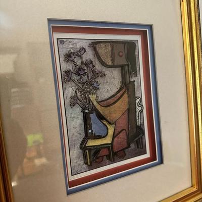 Color-blocked Painted Arwork
