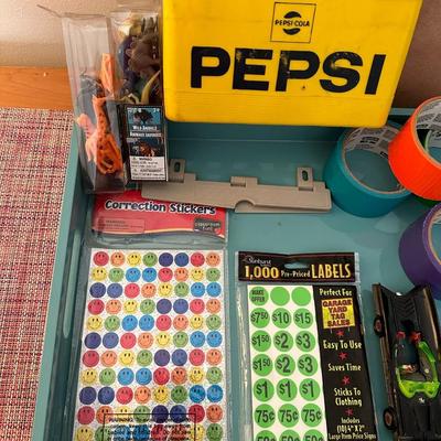 Mixed Lot! Tray, Duck Tape, Pepsi, Back Scratcher, More!