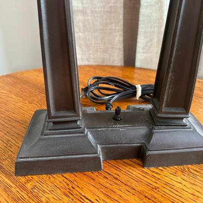 Dual-base Tiffany Style Table Lamp