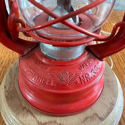 Cute Red Lantern Table Lamp