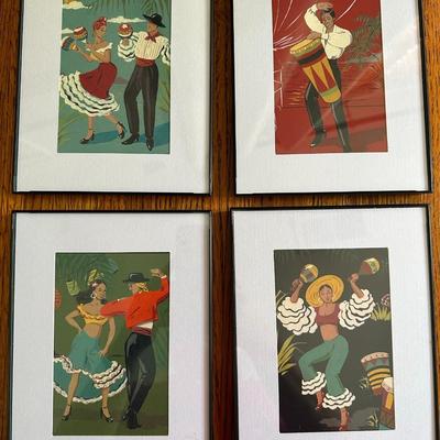 Set of 4 Framed Prints