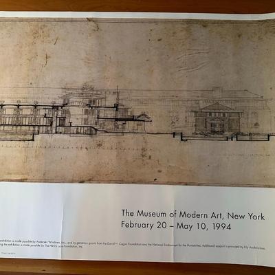 Frank Lloyd Wright Architect Poster
