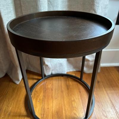 Small Round Accent Table