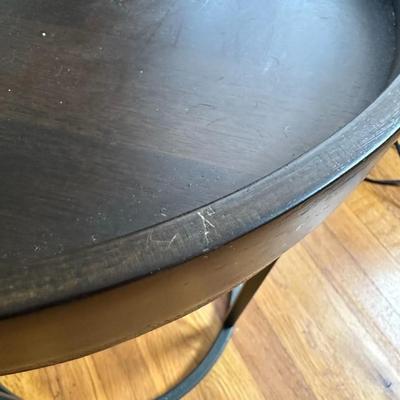 Small Round Accent Table