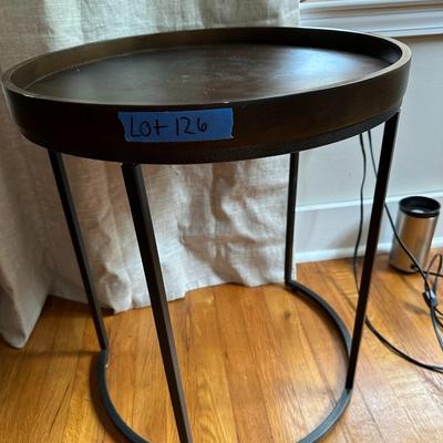 Small Round Accent Table