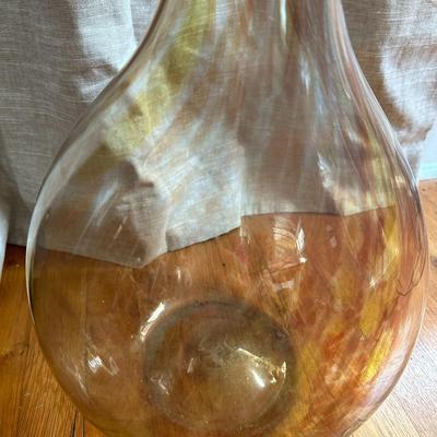 Fabulous Tall Blown Glass Vase!