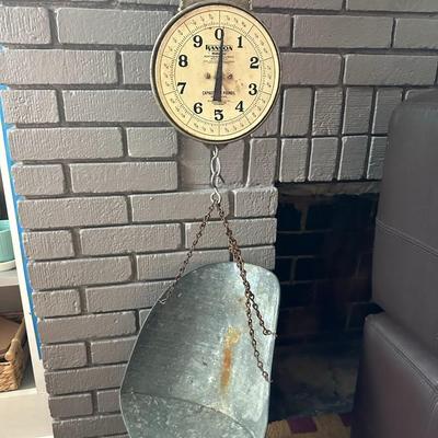 Hanson Hanging Scale and Rockwell  Miter Gauge