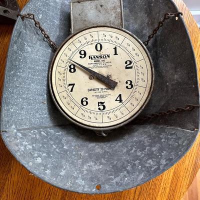 Hanson Hanging Scale and Rockwell  Miter Gauge
