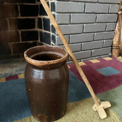 4 Butter Churns!
