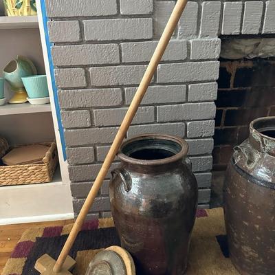4 Butter Churns!