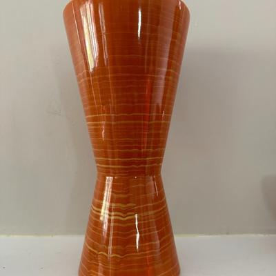 Orange/Yellow Vases - 2 are McCoy