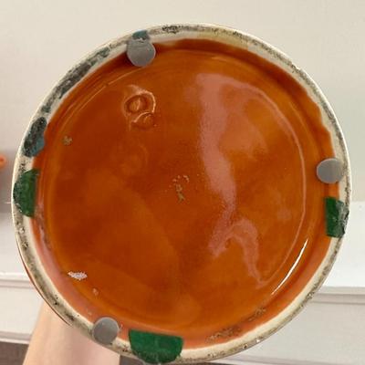 Orange/Yellow Vases - 2 are McCoy