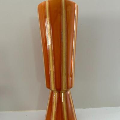 Orange/Yellow Vases - 2 are McCoy