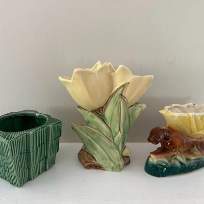 McCoy Vase, Pot and Other Vase