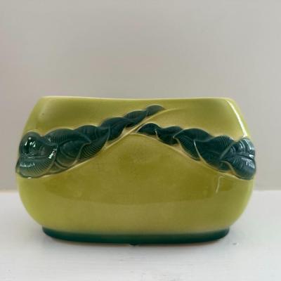 5 Assorted Light/Dark Green Planters