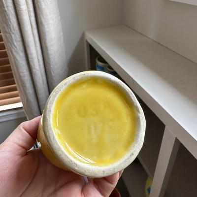 Brush USA, Hull, and Other Green & Yellow Pottery