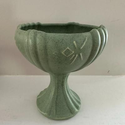 3 Pedestal Pottery Dishes