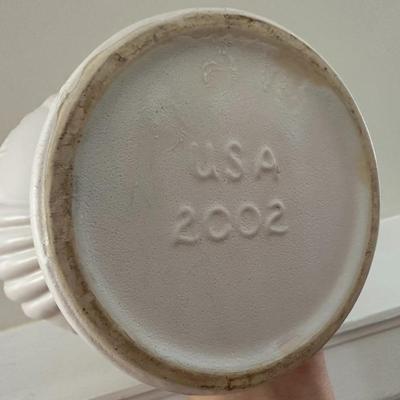 3 Pedestal Pottery Dishes