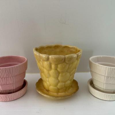  2 McCoy Pottery + One More