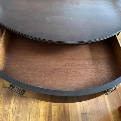 Great Half-Round Cabinet for Entry Way or Bar!