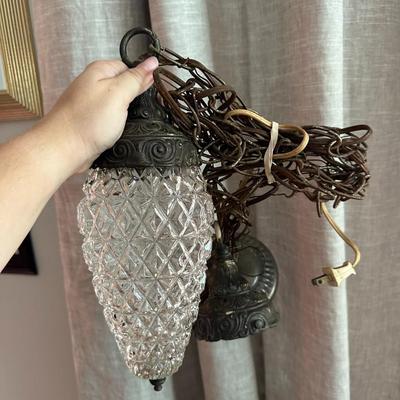 Unique Hanging Lamps, Baskets, Candle Lantern