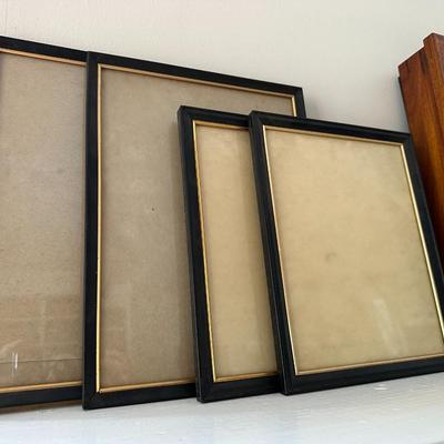 Artwork and Empty Frames