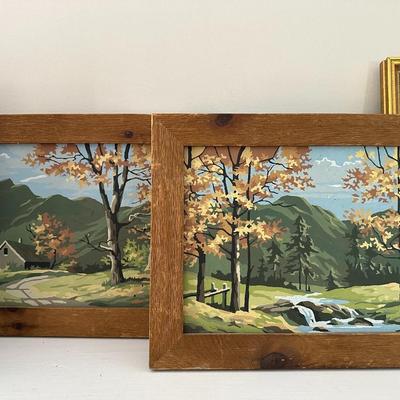 Artwork and Empty Frames