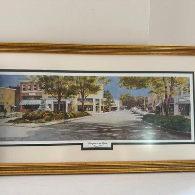 Artwork and Empty Frames