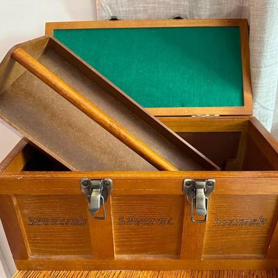 Wood Tool Box, Tool Colletion in Box, & Rock Collection