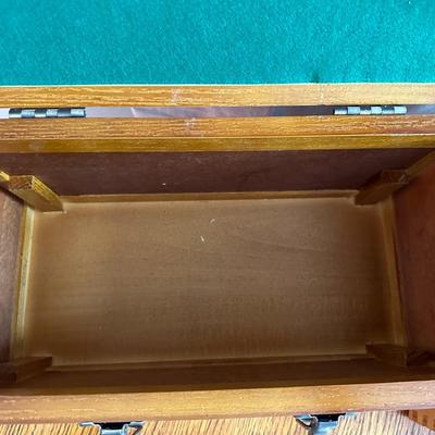 Wood Tool Box, Tool Colletion in Box, & Rock Collection