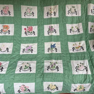 Set of Unique Quilts