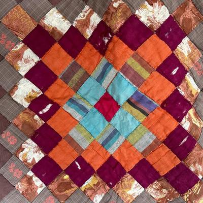Set of Multi-color Quilts 