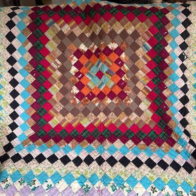 Set of Multi-color Quilts 