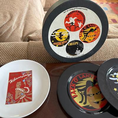 Appetizer Plate Sets & Napkin Rings
