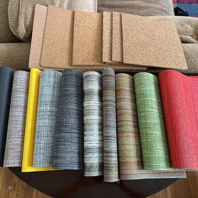 Vinyl Placemat & Cork Assortment