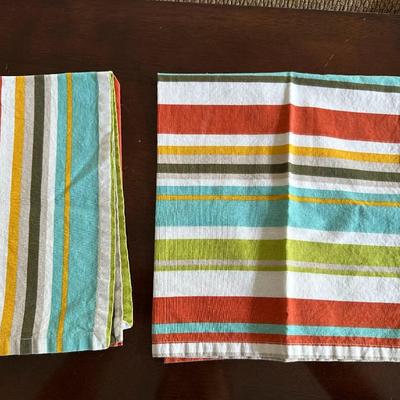 Crate & Barrel & World Market Fabric Napkins 