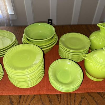 60 pc Fiesta Set - Lime Green