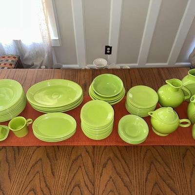 60 pc Fiesta Set - Lime Green